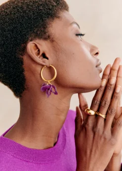 Sezane Bijoux|Bijoux|Anneaux Flora