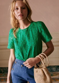 Sezane Chemises & Blouses|Blouse Annabelle