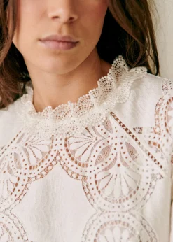 Sezane Chemises & Blouses|Blouse Bianca