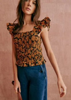 Sezane Chemises & Blouses|Blouse Elodia