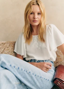 Sezane Chemises & Blouses|Blouse Juna