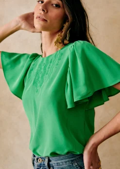 Sezane Chemises & Blouses|Blouse Juna