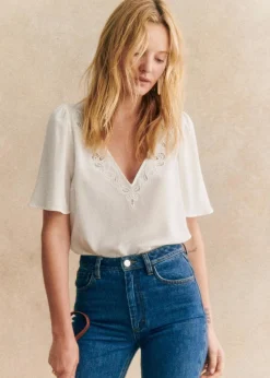 Sezane Chemises & Blouses|Blouse Minara