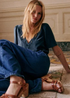 Sezane Chemises & Blouses|Blouse Minara