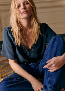 Sezane Chemises & Blouses|Blouse Minara