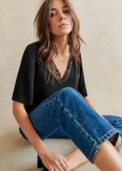 Sezane Chemises & Blouses|Blouse Sylla