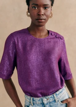 Sezane Chemises & Blouses|Blouse Tiberio