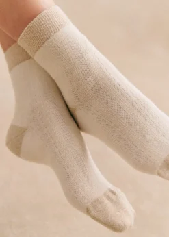 Sezane Chaussettes|Chaussettes Bianca