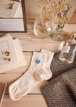 Sezane Chaussettes|Chaussettes Coeur