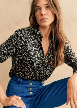 Sezane Chemises & Blouses|Chemise Ann