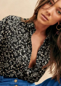 Sezane Chemises & Blouses|Chemise Ann