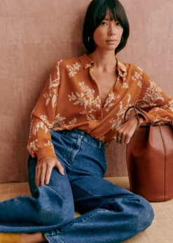 Sezane Chemises & Blouses|Chemise Ann