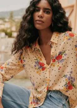 Sezane Chemises & Blouses|Chemise Ann