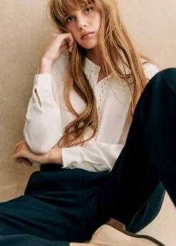 Sezane Chemises & Blouses|Chemise Annira