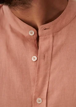 Sezane Chemises col mao|Chemises lin|Chemise Benny Lin