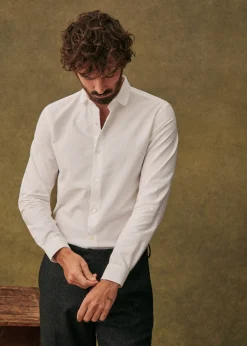 Sezane Costumes|Chemises formelles|Chemise Bruce Pinpoint