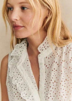 Sezane Chemises & Blouses|Chemise Celinda