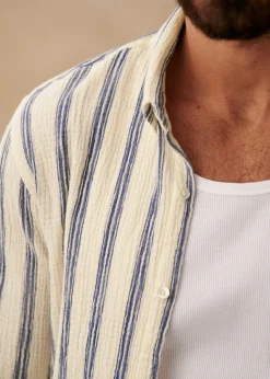 Sezane Chemises rayures|Chemise Charlie Coton Léger