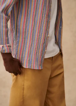 Sezane Chemises rayures|Chemise Charlie Coton Léger
