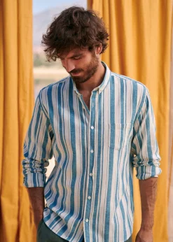 Sezane Chemises & Blouses|Chemise Charlie Coton Lin