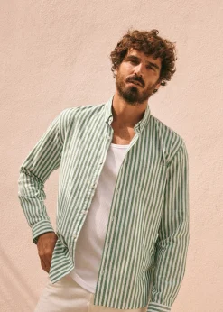 Sezane Chemises & Blouses|Chemise Charlie Coton Lin