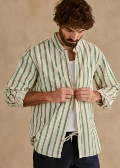 Sezane Chemises & Blouses|Chemise Charlie Coton Lin