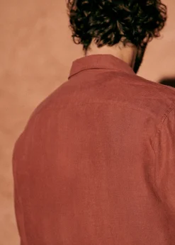 Sezane Chemises lin|Le Bain|Chemise Charlie Lin
