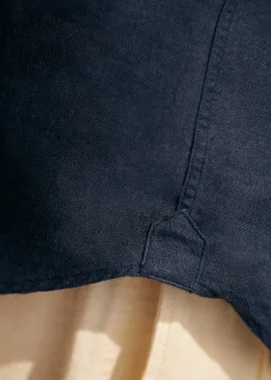 Sezane Chemises lin|Le Bain|Chemise Charlie Lin