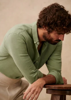 Sezane Chemises lin|Le Bain|Chemise Charlie Lin