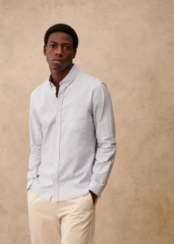 Sezane Chemises rayures|Chemises oxford|Chemise Charlie Oxford