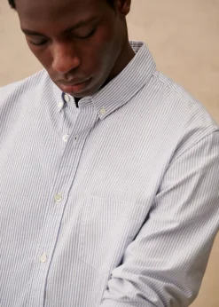 Sezane Chemises rayures|Chemises oxford|Chemise Charlie Oxford