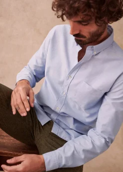 Sezane Chemises rayures|Chemises oxford|Chemise Charlie Oxford