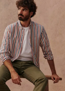 Sezane Chemises rayures|Chemises oxford|Chemise Charlie Oxford