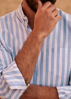 Sezane Chemises rayures|Chemises oxford|Chemise Charlie Oxford