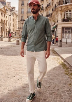 Sezane Chemises rayures|Chemises oxford|Chemise Charlie Oxford