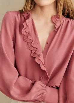 Sezane Chemises & Blouses|Chemise Chlo