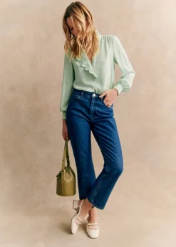 Sezane Chemises & Blouses|Chemise Chlo