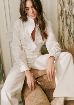 Sezane Chemises & Blouses|Chemise Chlo