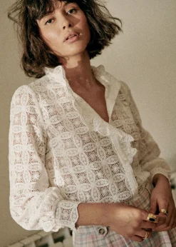 Sezane Chemises & Blouses|Chemise Chlo