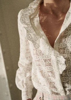 Sezane Chemises & Blouses|Chemise Chlo