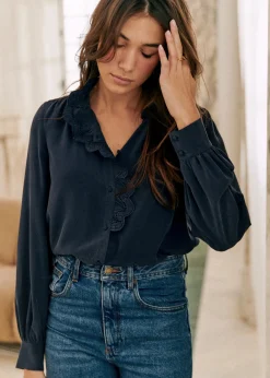 Sezane Chemises & Blouses|Chemise Chlo