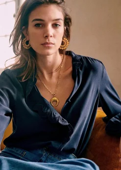 Sezane Chemises & Blouses|Chemise Chlo