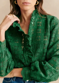 Sezane Chemises & Blouses|Chemise Chlo