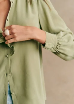 Sezane Chemises & Blouses|Chemise Chlo