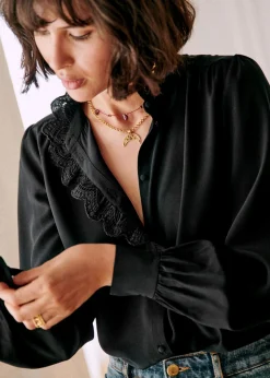 Sezane Chemises & Blouses|Chemise Chlo