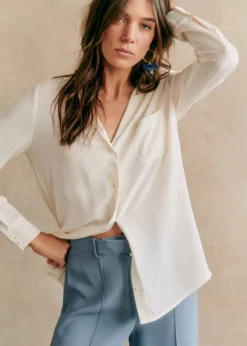 Sezane Chemises & Blouses|Chemise Florence
