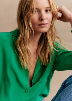 Sezane Chemises & Blouses|Chemise Florence