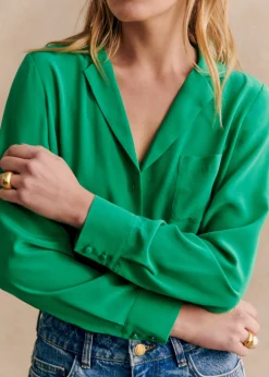 Sezane Chemises & Blouses|Chemise Florence