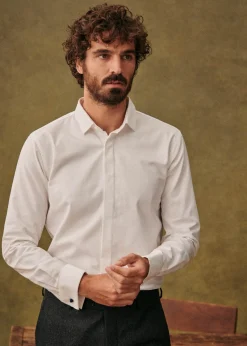 Sezane Costumes|Chemises formelles|Chemise Garvin Pinpoint