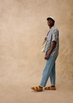 Sezane Chemises manches courtes|Chemises coton lin|Chemise Holt